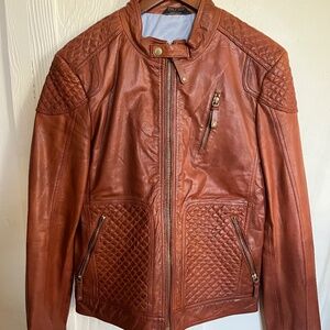 Genuine Leather Men’s Zara Jacket
